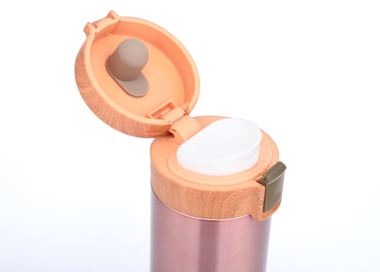 Portable Ceramic Liner 0.48L Thermos Insulated Cup