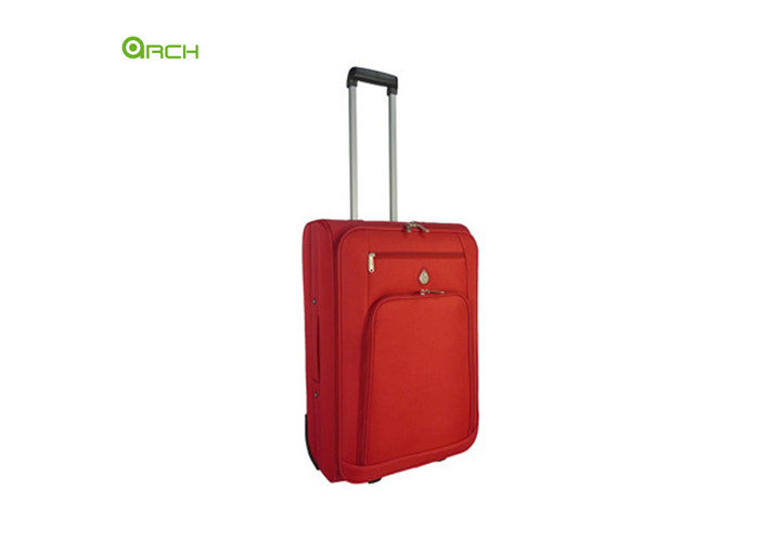Two Pockets Skate Wheels 600D Classic Soft Travel Luggage