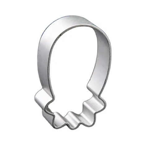 Pineapple Shaped Cookie Cutter Commercial Bakery Equipment Stainless Steel