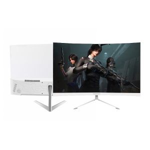 23.8 inch TFT Panel LED Smart Computer Monitor Curved Screen Display for Gaming