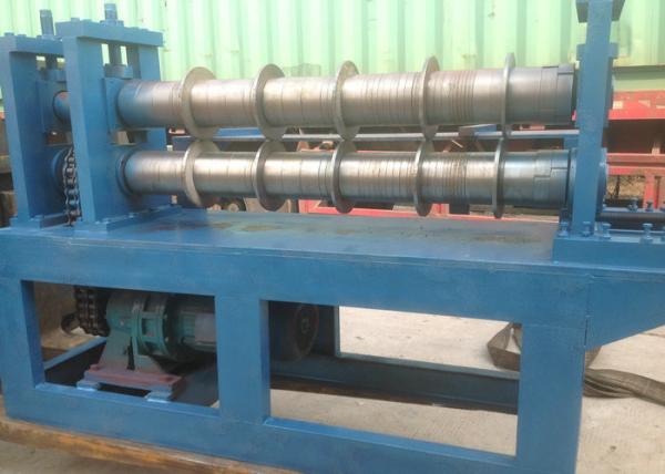 0.3mm - 3mm Accessory Equipment Galvanized Color Steel Coil Slitting And Cut To