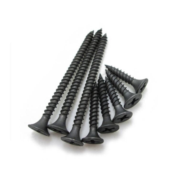 Black Fine Thread Drywall Screws Bugle Head Black Gypsum Board Screw
