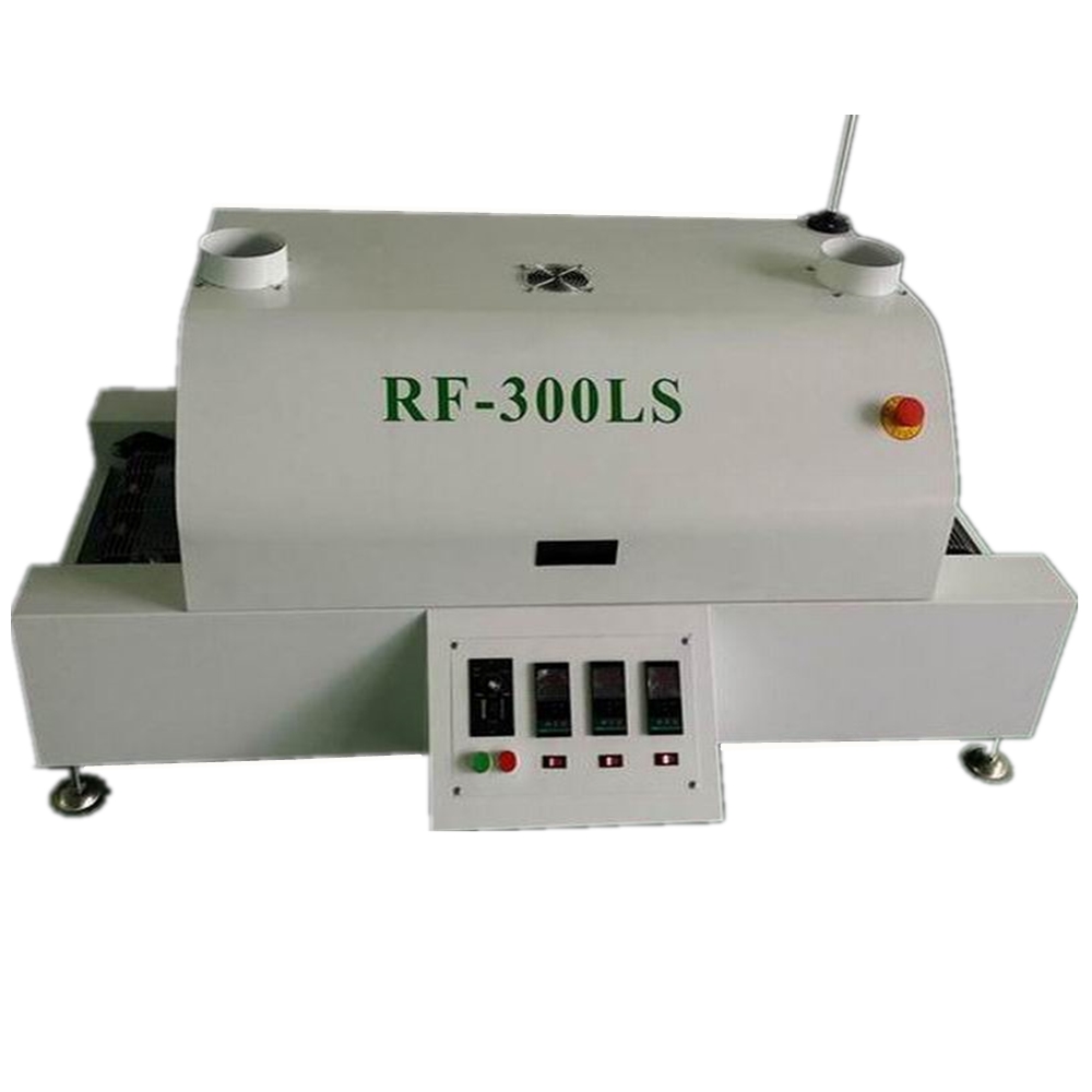 Chain Rail Type Reflow Soldering Machine , 8 Zone PC Control SMD Reflow Oven