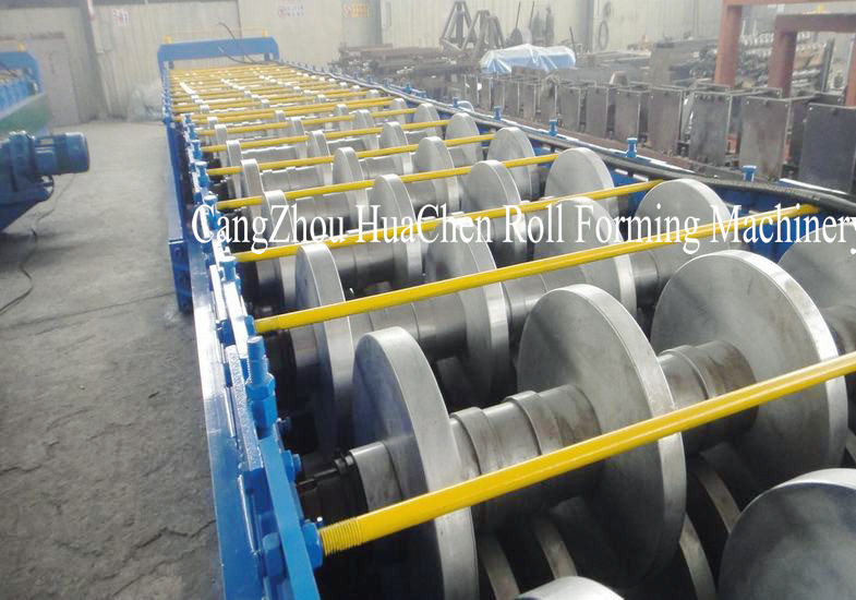 High Strength Steel Floor Deck Roll Forming Machine with 45 forge Steel