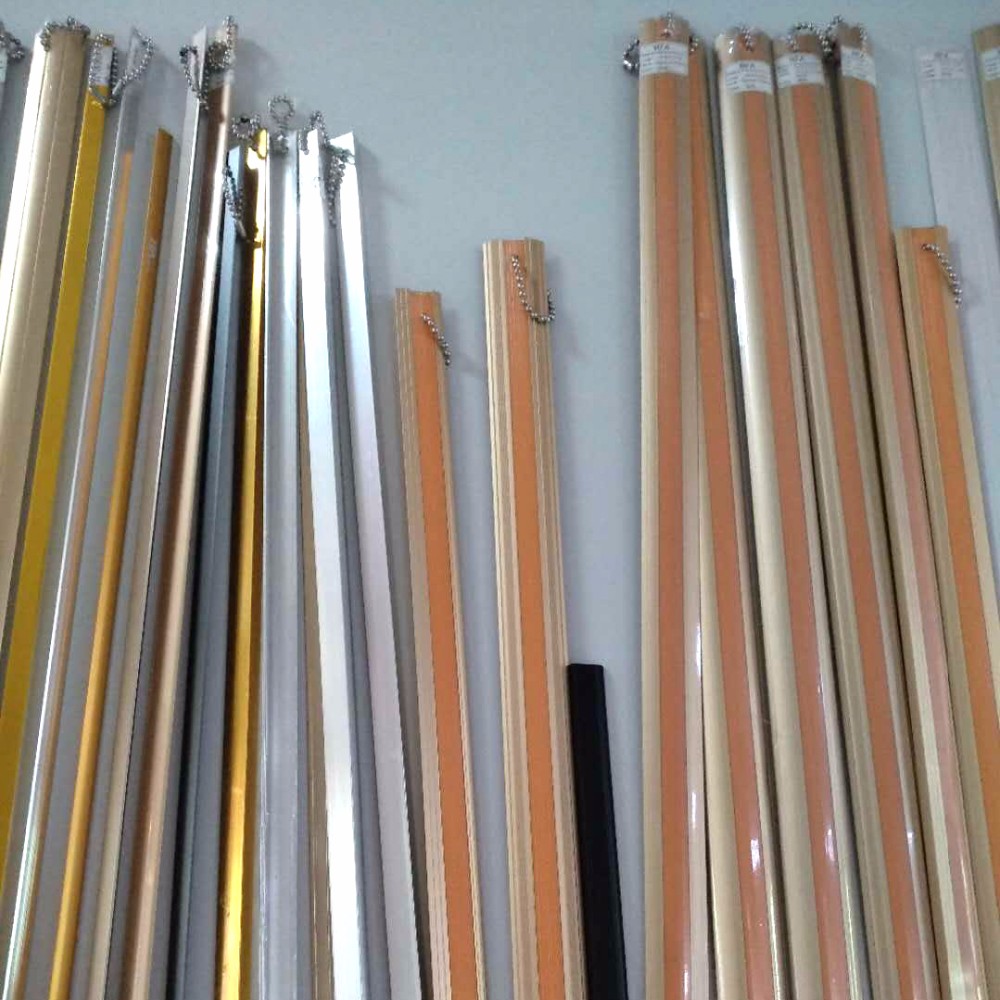 Wooden Grain Aluminum Floor Trim High Corrosion Resistance Edge Connective Trim