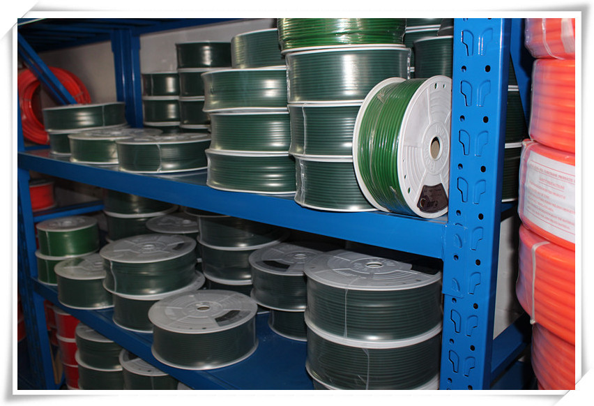 Green Round Belts Polyurethane Drive Belt Transmission ROHS Approved