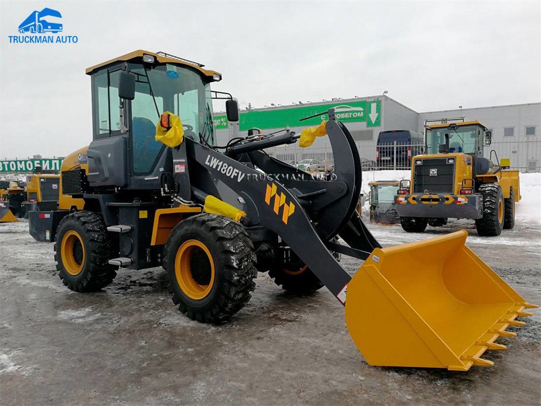 58kw Heavy Construction Machinery 2 Tons Front End Wheel Loader