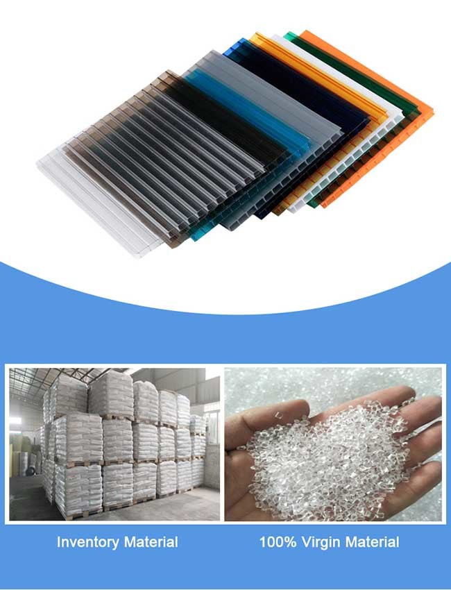 Solid Aluminium U Polycarbonate Sheet Accessories