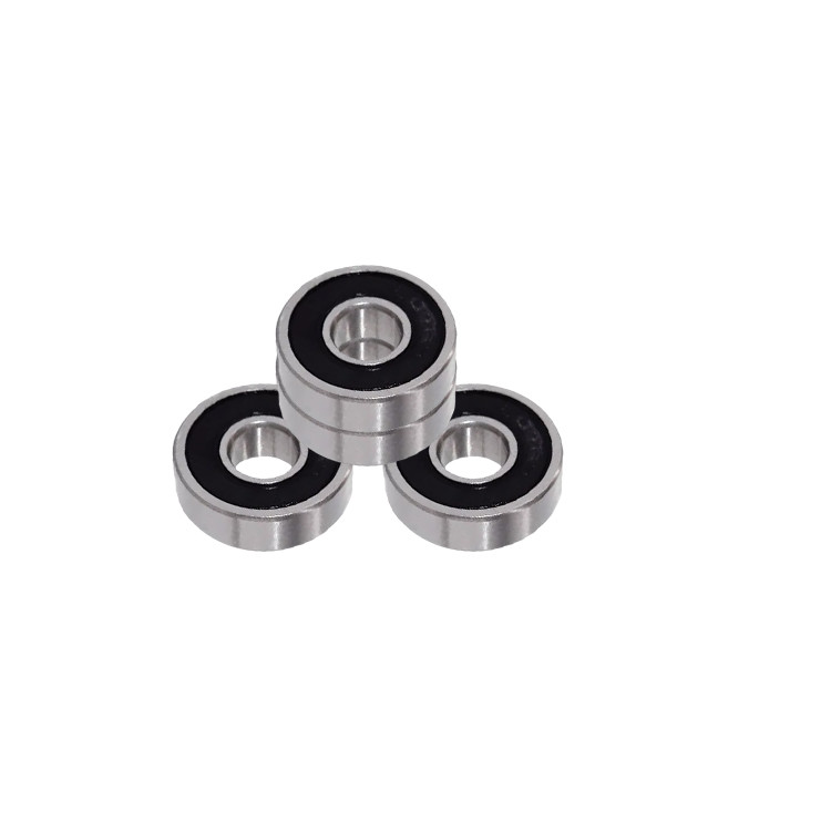 Chrome Steel Miniature Deep Groove Ball Bearings 603 ZZ RS