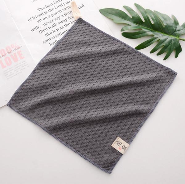 Embroidered 100% Cotton Microfiber Face Towels for Gentle and Effective