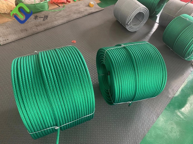 22mm Polyester Combination Rope with Metal Core and FC Twisted