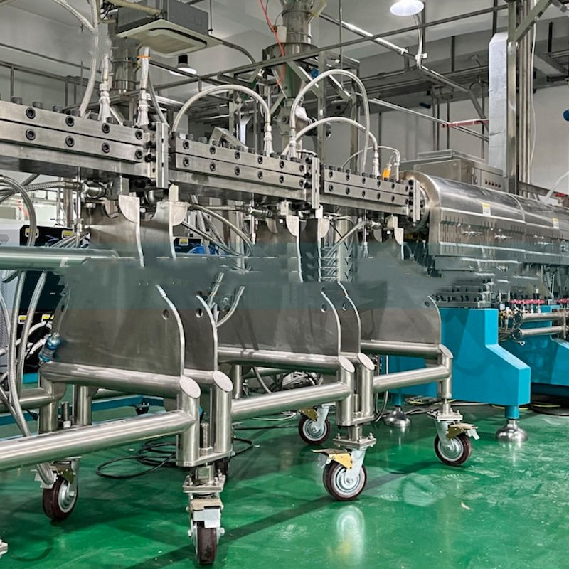 Textured Vegan Protein Making Machinery Low Moisture Plant Based Meat Making Machine