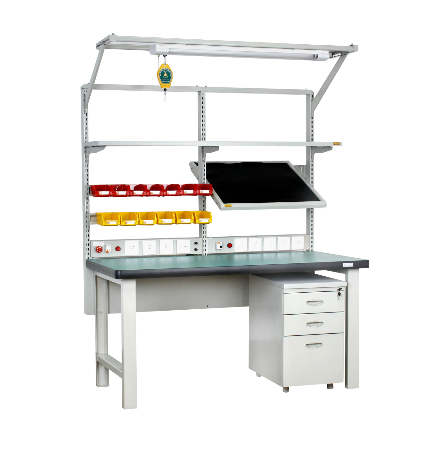 Industrial ESD Workbench Static Discharge Work Table Work Line