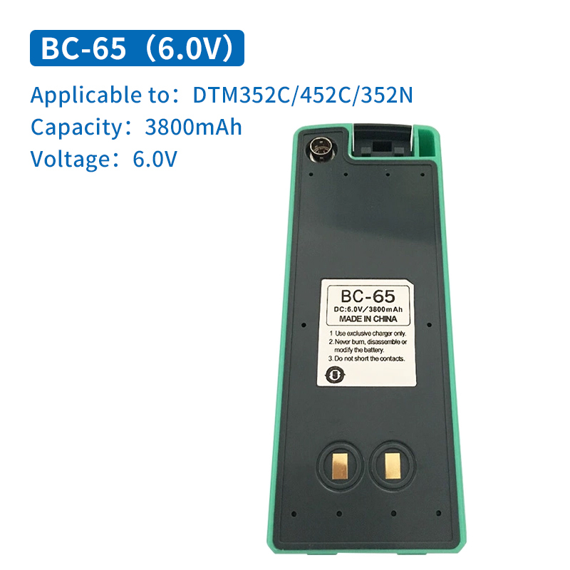 Nikon BC-65 Nimh Battery For Nikon DTM-302 452 330 332 35 NPL-302 NPL-352 DTM-352 Total Stations Surveying 7.2v 3800mAh