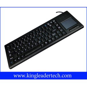 IP65 Rated Industrial Computer Plastic Keyboard With Function Keys And Touchpad
