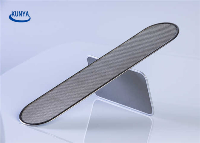 Stainless Steel Pleated Mesh Sintered Filter Element 5.0mm Thickness
