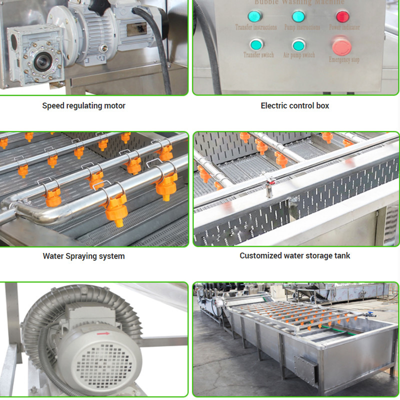 SUS304 Air Bubble Green Beans Corn Kernel Machine 500kg/H 3.6kw