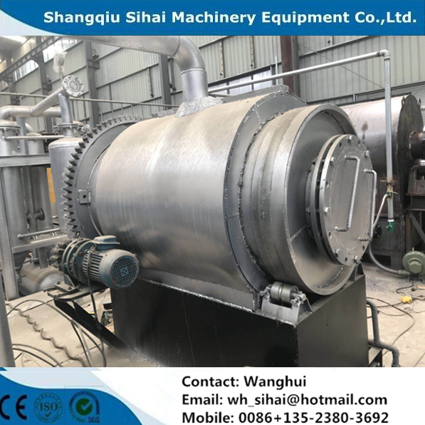 Waste Plastic Pyrolysis Machine with High Oil Output and User-friendly Control Panel