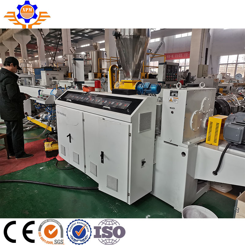 Plastic Conduit Pipe Making Machine Twin Screw Pvc Pipe Manufacturing Machinery