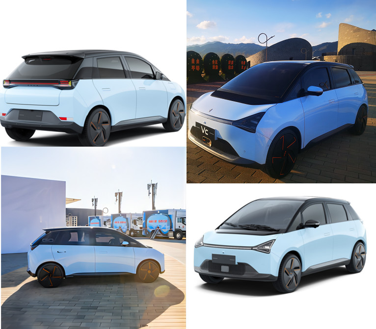 Maximum Speed 135km/h Fast Charging Electric Car Q2 Safety and durable Electric Car