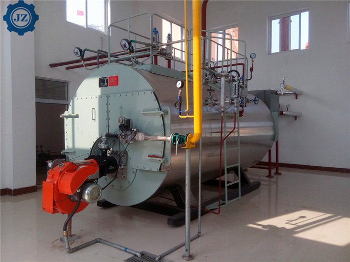 High Efficiency PLC Automatic Diesel Oil Gas WNS Industrial Steam Boiler For Heating Asphalt