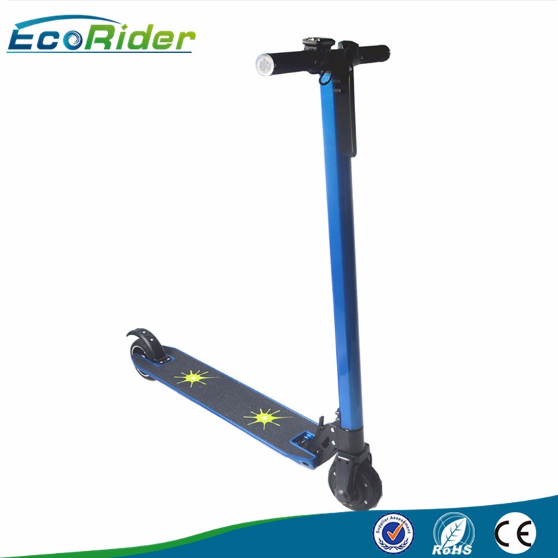 European market folding mini e scooter / lightest 2-wheel carbon folding electric scooter