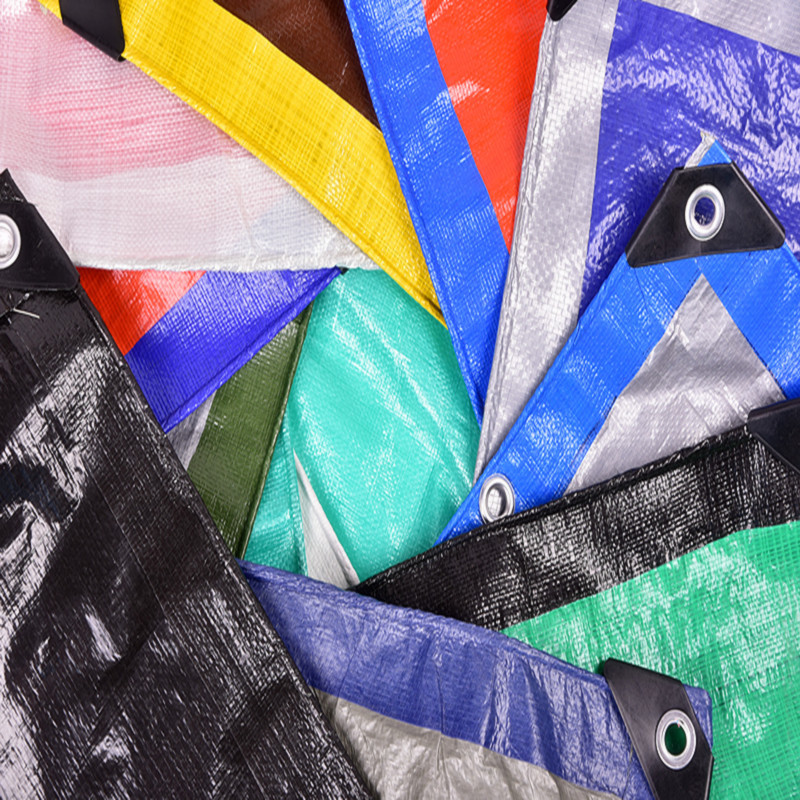 UV Protection PE Tarpaulin Sheet Length Custom 40 GSM ~ 400GSM Weight