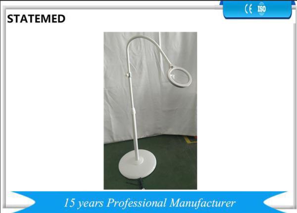 420 * 420 * 1800 mm Floor Stand Magnifier Lamp Medical Illumination Lights In