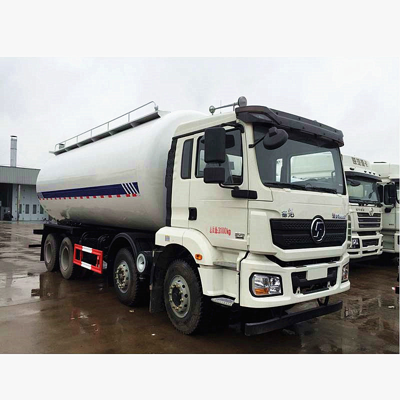 Shacman M3000 Bulk Cement Tanker Truck For Transport 10 Speed 6×4