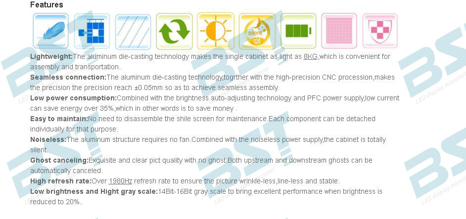 P4mm Indoor full color Led Screen With 140 Degree Viewing Angle for convention center