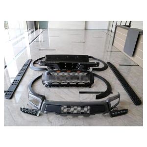China ABS Plastic Facelift Body Kit Steel Front Bumper Front Grille F150 2021 on sale