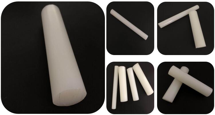 Engineering Plastics Extruded Glass Fiber PA6 Nylon Rod Sale