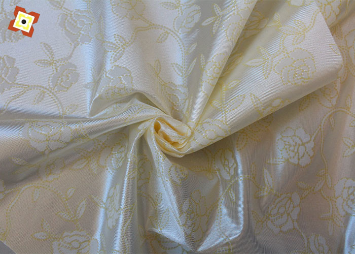 Polyester Pengji Mattress Quilting Fabric Warp Knitted Printed
