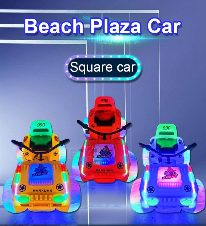 Mini Buggy Electric Sightseeing Car Beach Plaza Car Coin Operated