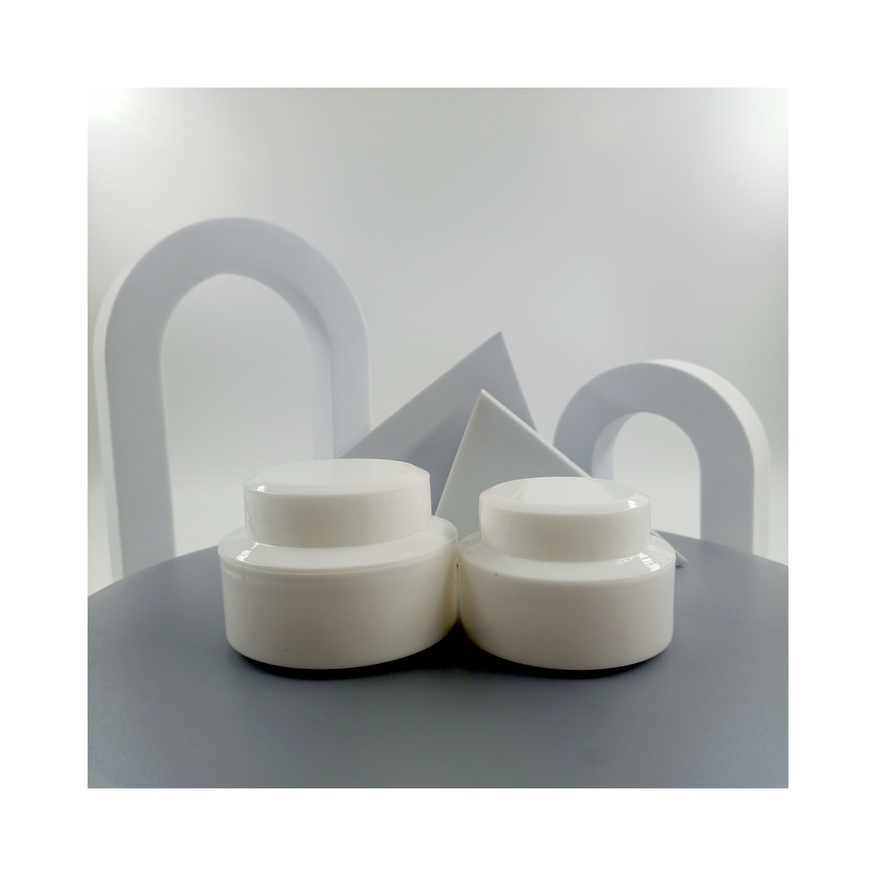50ml Plastic Jar for Skin Care Cream Customizable Color Plastic PP Skincare Packaging