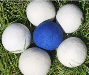 China china factory Colored Pure Genuine  6-Pack XL 100% Wool Dryer Balls on sale