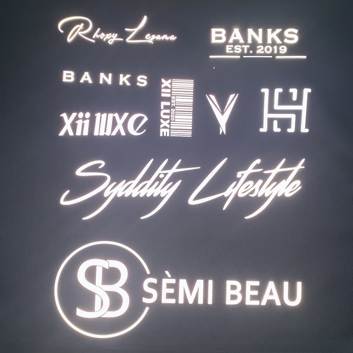 Sportswear Heat Transfer Iron On Reflective Logo Custom Reflective Labels For Clothing