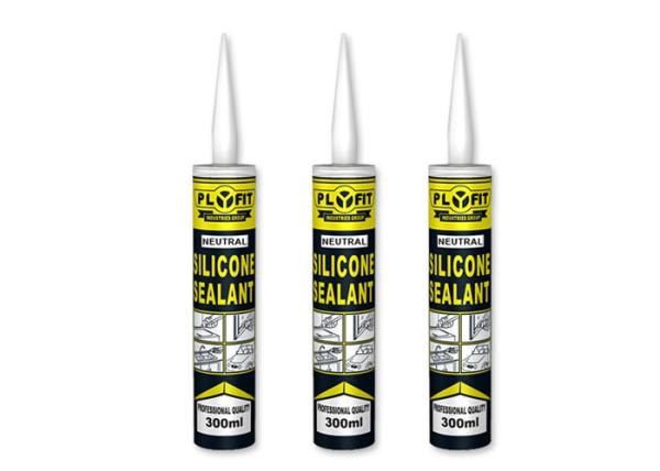 Super Bonding Clear Silicone Waterproof Sealant , Fast Curing Neutral Cure