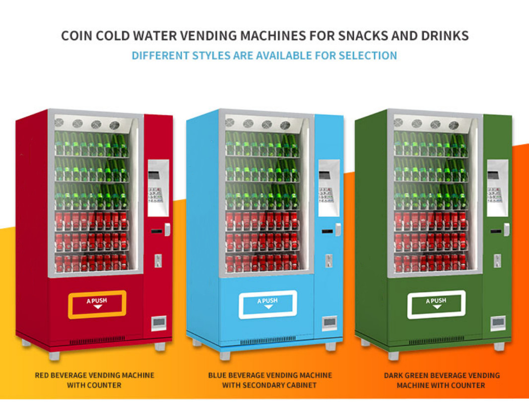 Touch Screen Vending Machines For Hotel Subway Station Shopping Mall
