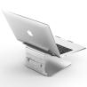 Buy cheap 10mm Thickness 1552g Adjustable Rotatable Laptop Stand Torable Design from wholesalers