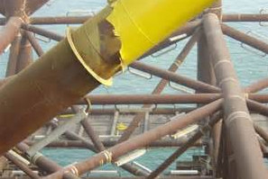 Sacrificial Aluminium boat marine anodes for protection of harbours and jetties platforms