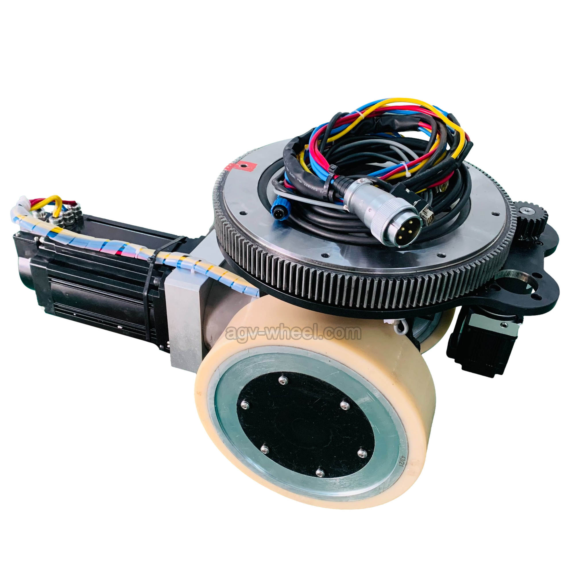 3KW Robot AGV Steering Wheel Large Heavy Duty Forklift Drive Wheel