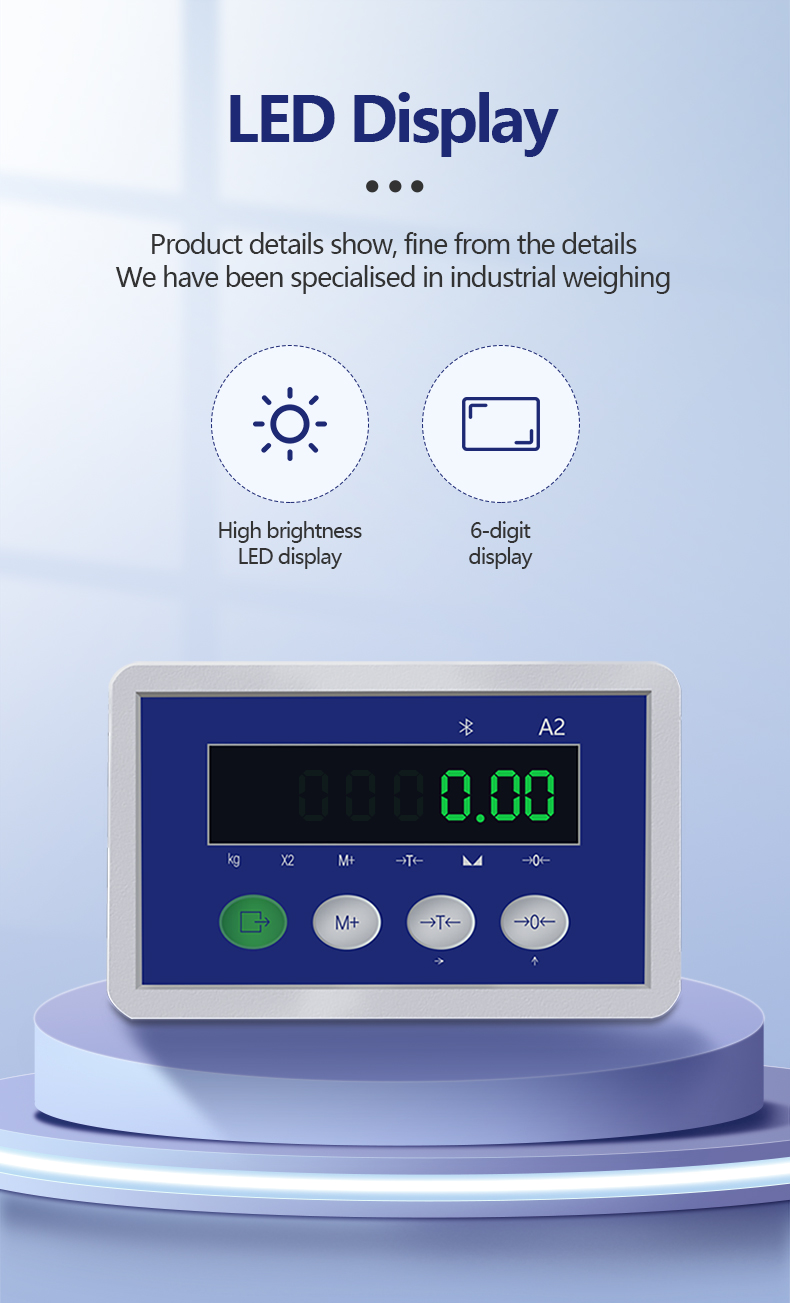Embedded Meter Weighing Indicator with Customized ODM Support and AC/DC Power Supply
