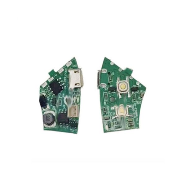 Stage simulation flame PCBA single chip microcomputer scheme development circuit