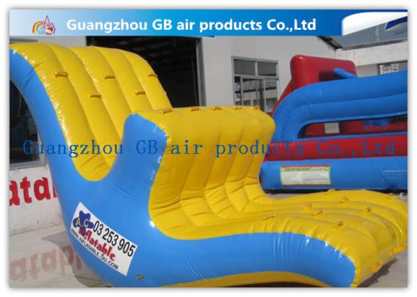 Floating Inflatable Water Game Water Seesaw Toys Moving Up And Down In Lake /