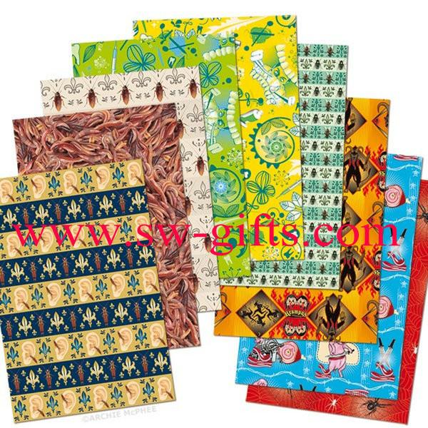 Quality Gift wrapping paper roll custom custom printed gift wrap paper manufacturer for sale