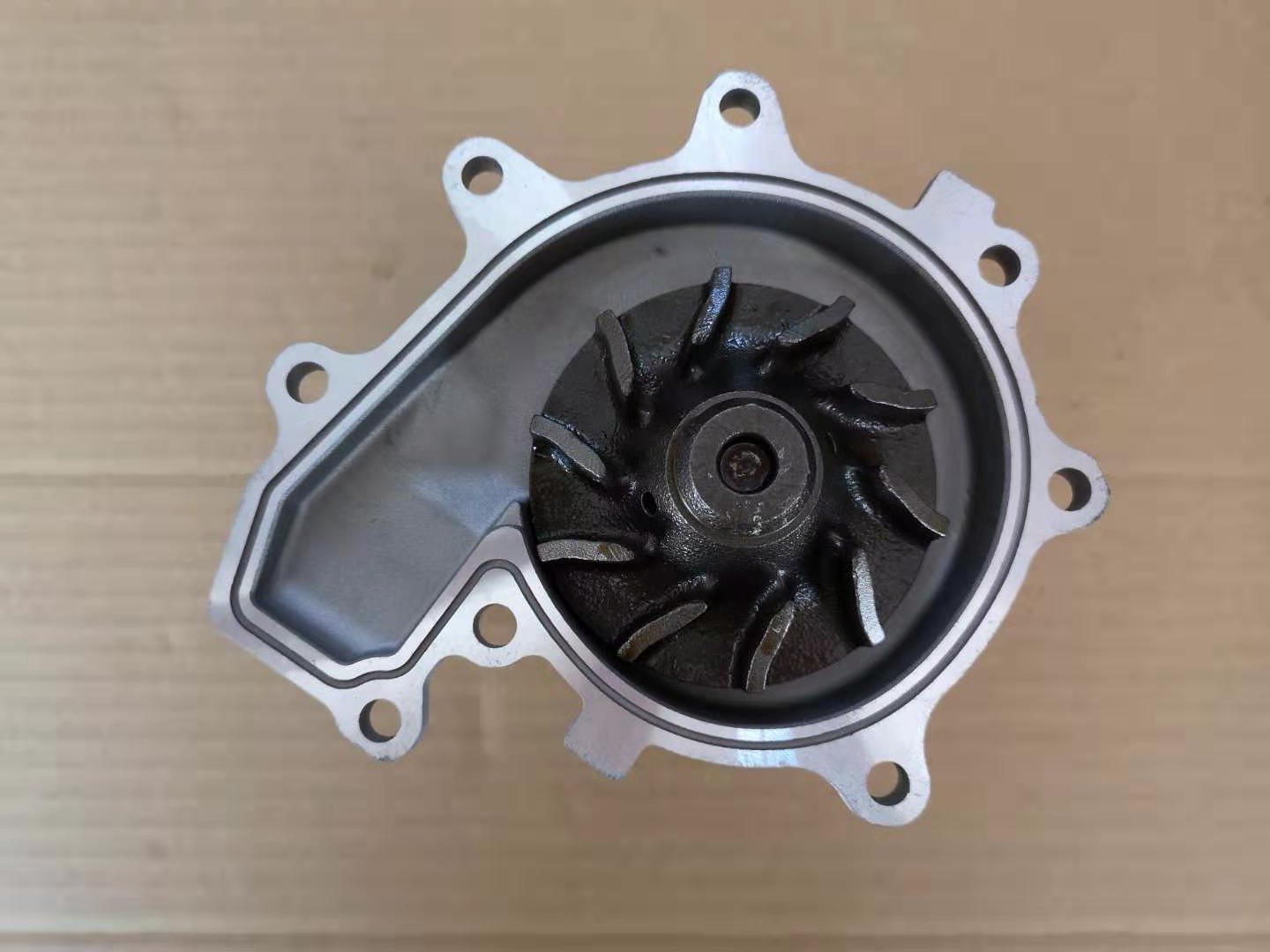 Cargo Truck 4HK1 ISUZU Water Pump 8973634780 Total Height 122mm 10 Blades Impeller