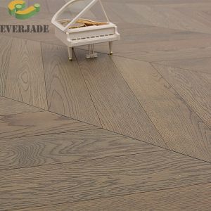 Smooth Three Layer Engineered Wood Flooring Walnut White Red Oak Engineered