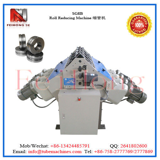 tube shrinkging machine for heater tubulars
