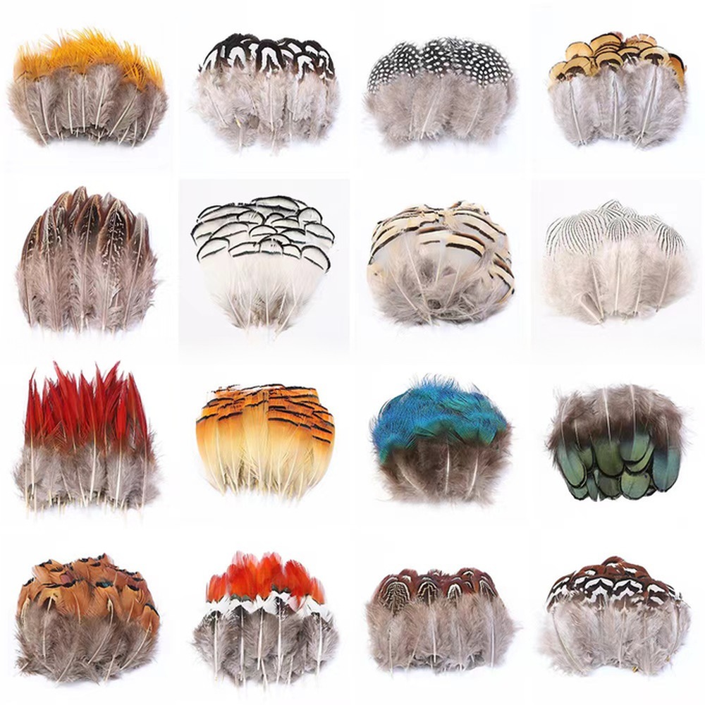 Party Decoration Carnival Feathers 4-6 Inch , Natural Chicken Feather